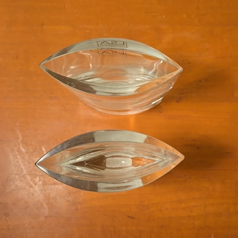 LSA International Vases Handcrafted & Mouthblown in Poland Set of 2